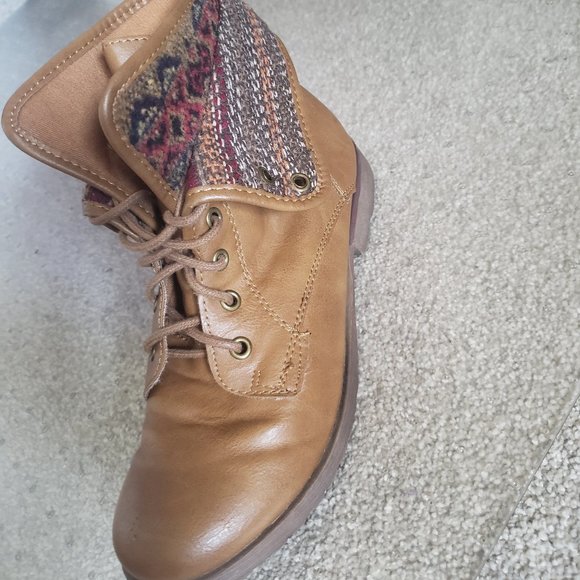 Rock Candy   Women's Spray paint Combat Boots - Picture 11 of 16